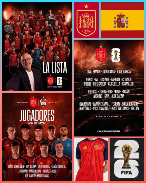 Luis de la Fuente no duda en colocar a Espa&ntilde;a entre los principales aspirantes a ganar la Copa del Mundo, diecis&eacute;is a&ntilde;os despu&eacute;s del &eacute;xito en Sud&aacute;frica. (Foto: Redes Sociales)