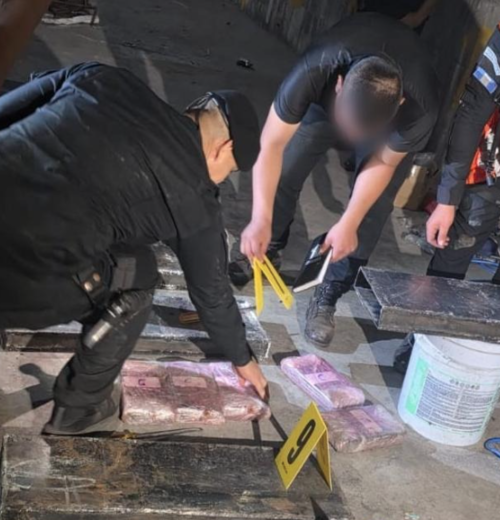 La droga era transportada en contenedores procedentes de Costa Rica y estaba oculta entre chatarra. (Foto: PNC)