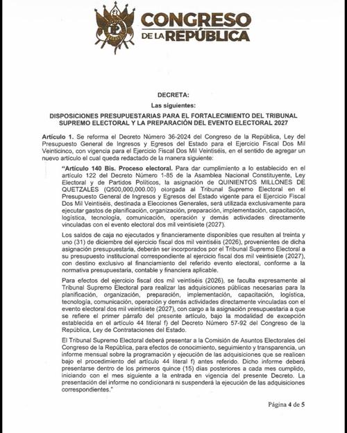 Diputado Julio H&eacute;ctor Estrada hace la diferencia entre proceso electoral y preparaci&oacute;n del proceso electoral. (Imagen: captura de pantalla) 