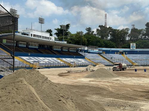 El contrato inicial con Bremar contemplaba trabajos en la pista, gramilla y otras &aacute;reas del estadio. (Foto: Bancada Vos/ abril 2025)