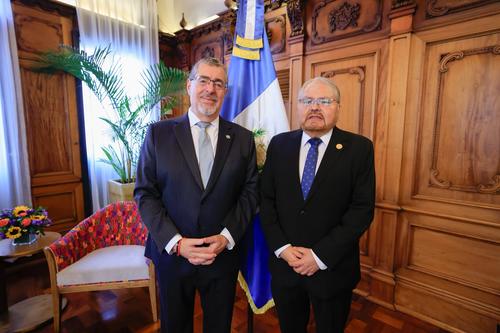 Bernardo Ar&eacute;valo, Jonathan Menkos, Banco de Guatemala, Banguat, Jos&eacute; Alfredo Blanco, Juan Carlos Catal&aacute;n, Superintendencia de Bancos, SIB, 02