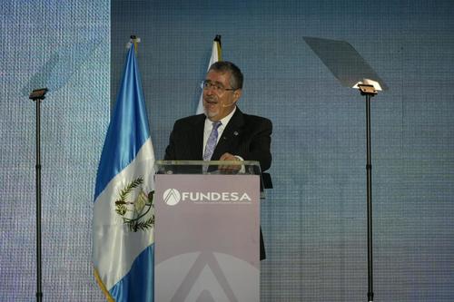 El presidente Bernardo Ar&eacute;valo ratific&oacute; un acuerdo de largo plazo durante el ENADE 2026 para reducir la tasa de homicidios y fortalecer del crecimiento econ&oacute;mico. (Foto: Wilder L&oacute;pez)