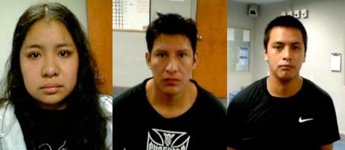 Catherine Rax, Erwin Xoy y Reginal Quej terminaron capturados. (Foto: ICE)