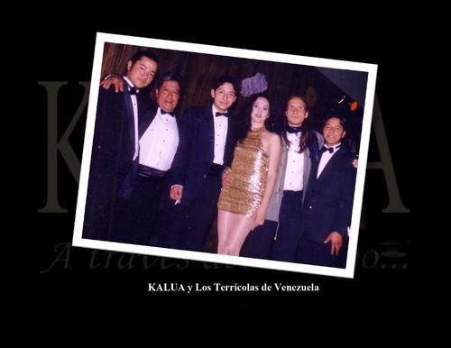 En esta foto aparecen junto a Los Terricolas, legendaria agrupaci&oacute;n Venezolana. (Foto: Karla Santiago)