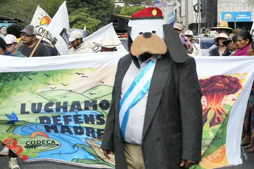 La organizaci&oacute;n convoc&oacute; protestas para este 12 de octubre a nivel nacional. (Foto: Wilder Lopez/Soy502) 