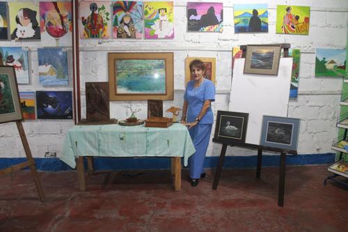 Su labor como artista y su trabajo profesional la han proyectado fuera del territorio coatepecano. (Foto: Josabet Paiz)