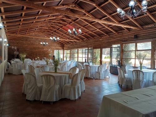 Sus salones estilo caba&ntilde;as pueden usarse para diferentes actividades. (Foto: Karla Santiago)