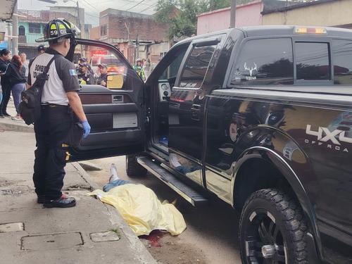 Al evaluar a la victima ya no presentaba signos vitales. (Foto: Bomberos Voluntarios) 