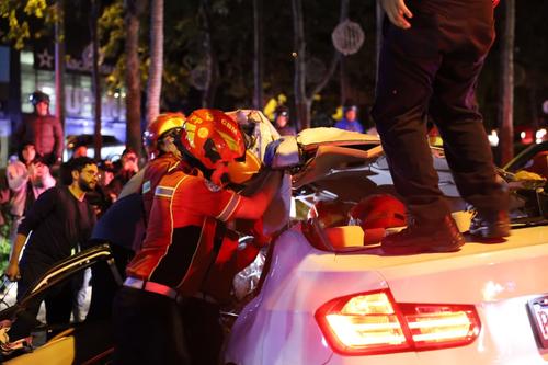 Se desconocen las causas del accidente. (Foto: Bomberos Municipales) 