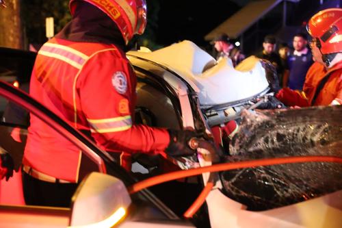 Bomberos Municipales atendieron la emergencia. (Foto: Bomberos Municpales) 