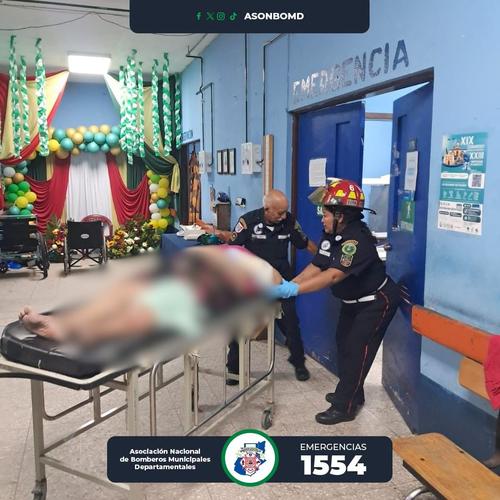 (Foto v&iacute;a: Bomberos Municipales Departamentales)
