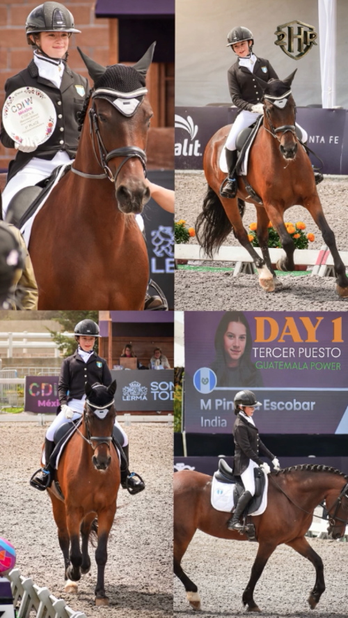 Maria Fernanda Pineda, Copa Mundo, Adiestramiento, Mexico, equitacion