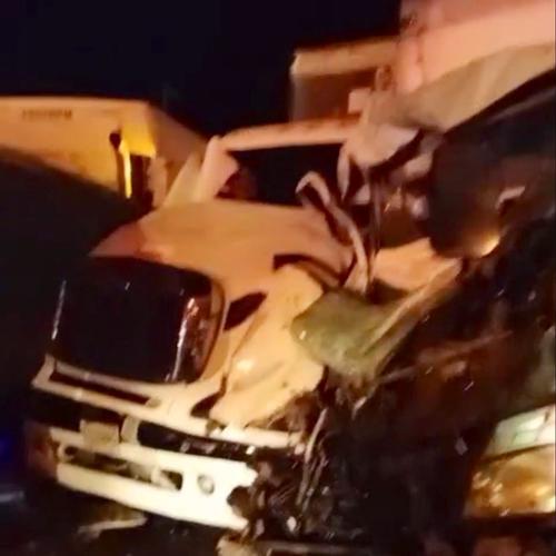 Un total de seis veh&iacute;culos se vieron involucrados en el percance. (Foto: Amilcar Montejo)