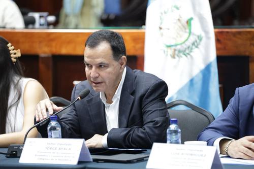 Diputado Jorge Ayala, presidente de la Comisi&oacute;n de Econom&iacute;a y Comercio Exterior en el Congreso. (Foto: Organismo Legislativo)