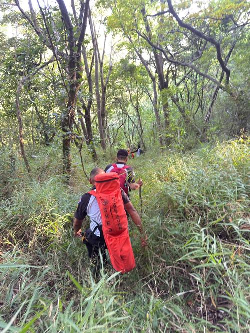 Vecinos organizados para la b&uacute;squeda alertaron a los cuerpos de socorro. (Foto: Bomberos Voluntarios) 