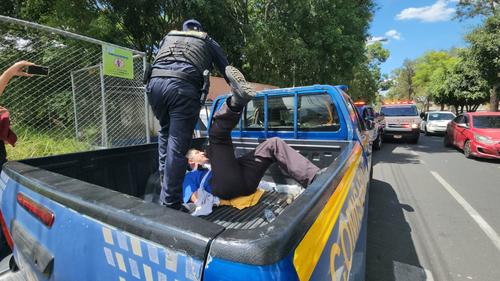 Kener "N", de 28 a&ntilde;os, fue capturado tras ser el presunto responsable del crimen. (Foto: Jorge Sent&eacute;/Colaborador)