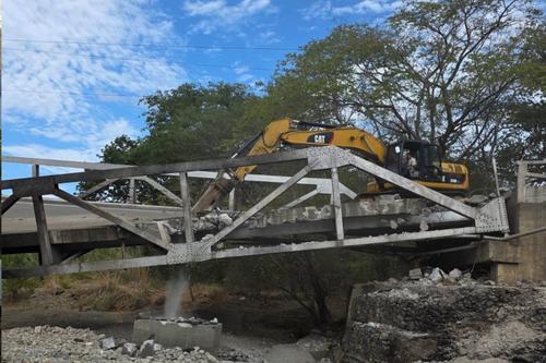 Puente G&uuml;ijo, CIV, Norma Zea, CA-9 Norte, puente Bailey, infraestructura vial, bypass, ampliaci&oacute;n CA-9 Norte, 03