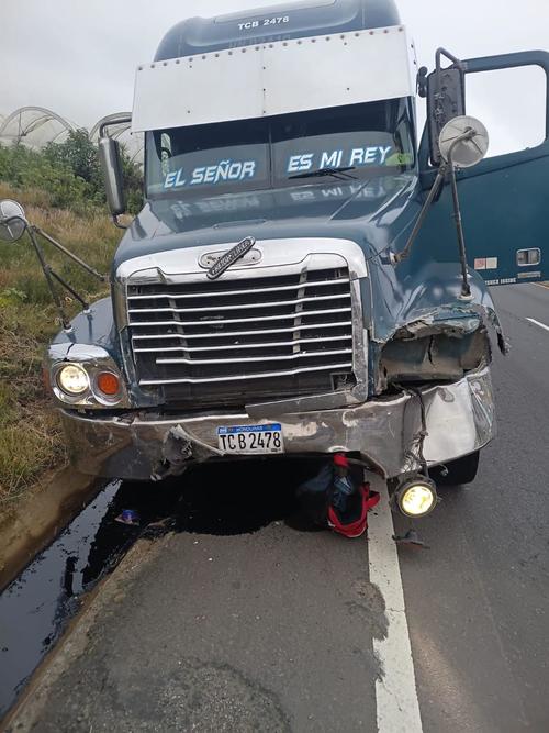 (Foto v&iacute;a: Polic&iacute;a Nacional Civil de Tr&aacute;nsito)
