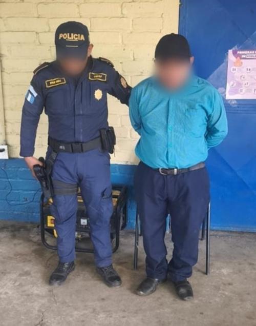 Un hombre se&ntilde;alado como presunto integrante del Barrio 18 fue capturado en Escuintla. (Foto: PNC)