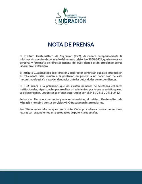 Las autoridades han alertado a la poblaci&oacute;n. (Imagen: Migraci&oacute;n Guatemala)