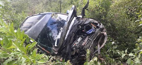 El automotor habr&iacute;a ca&iacute;do a unos 125 metros de profundidad. (Foto: CVB)