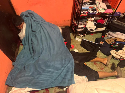 Las v&iacute;ctimas fueron atacadas dentro de una vivienda. (Foto: CVB)