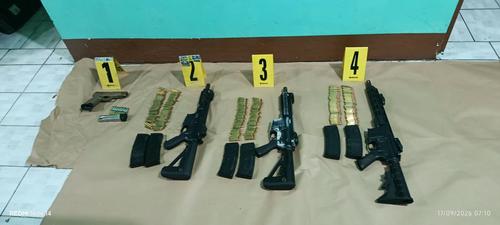 Los allanamientos se realizaron en seguimiento de investigaciones sobre el grupo criminal"Los Tambora" (Foto: PNC)
