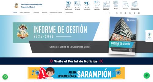 Los formularios oficiales est&aacute;n disponibles para descarga en la p&aacute;gina web del IGSS. (Foto: Captura de pantalla)