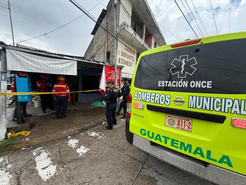 La v&iacute;ctima fue identificada como Mynor Estuardo Tahuite Ram&iacute;rez, de 26 a&ntilde;os. (Foto: CBM)