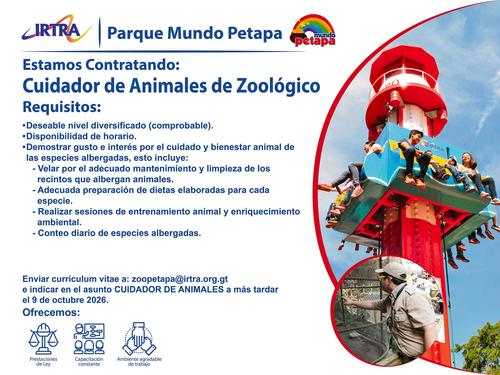 Si te gustan los animales y cumples con los requisitos, puedes optar a esta plaza. (Foto: Irtra)