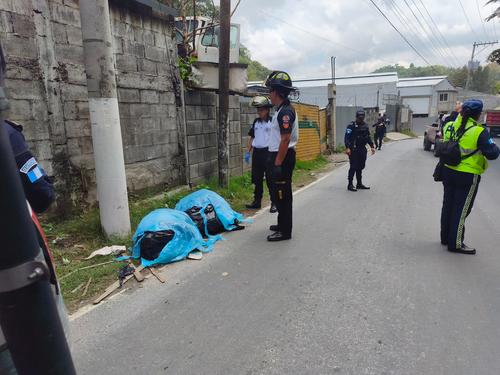 Los cuerpos estaban dentro de bolsas pl&aacute;sticas. (Foto: CVB)
