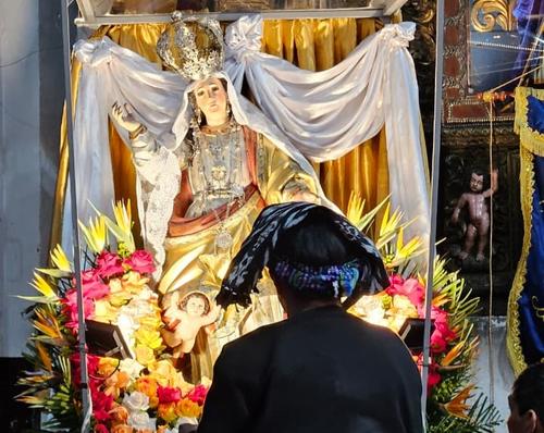 La devoci&oacute;n a la Virgen de la Asunci&oacute;n forma parte de la identidad de Cantel. (Foto: Leslie de Le&oacute;n)