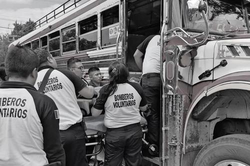 El piloto de la unidad falleci&oacute; a ingreso al hospital. (Foto: Bomberos Voluntarios)