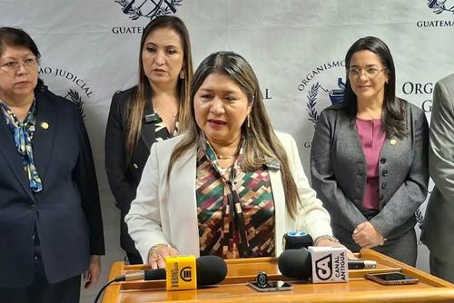 La magistrada Jenny Alvarado Ten&iacute; sustituir&aacute; en el cargo como presidenta de la CSJ a la magistrada Claudia Paredes. (Foto: Wilder L&oacute;pez/Soy502)