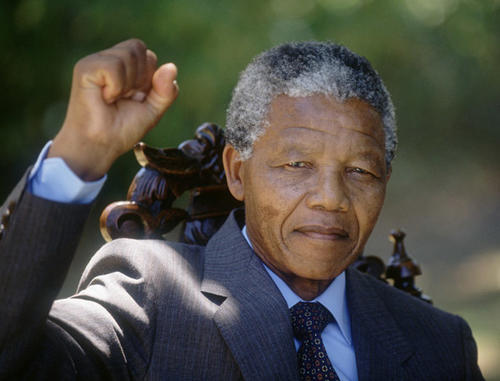 Mandela fue presidente de Sud&aacute;frica.