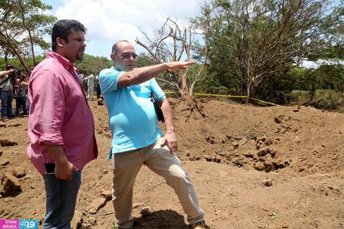 Por ahora se ignora si el meteorito se desintegr&oacute; porque era de rocas, o se hundi&oacute; porque era de hierro. (Foto: www.el19digital.com) 