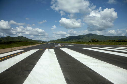 La pista tiene una longitud de 1,525 metros por 30 metros de ancho. (Foto: EFE)