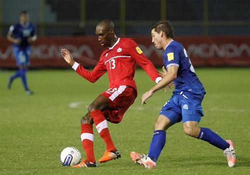El Salvador y Canad&aacute; empataron en la segunda jornada de las eliminatorias de la Concacaf. (Foto. EFE)