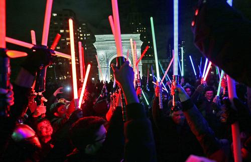 Aficionados de Star Wars. (Foto: EFE) 