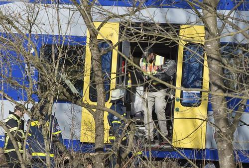 Al menos once personas murieron en un accidente de trenes ocurrido el pasado 9 de febrero en Alemania. (Foto: Efe)