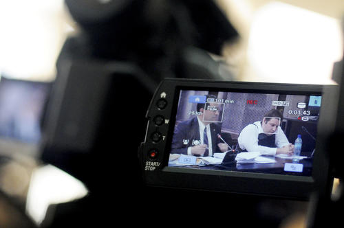 En Soy502 averiguamos que Rodolfo Lázaro Padilla estaba inhabilitado como notario. Ahora sabemos que desde el año 2009 estaba siendo investigado por participar en una red de estafadores de propiedades. (Foto: Soy502/Esteban Biba).