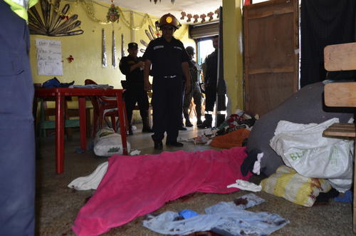 El peque&ntilde;o Cristian P&eacute;rez fue una de las tres v&iacute;ctimas que fallecieron tras ser atacados en el interior de un comedor. (Foto: Bomberos Municipales)