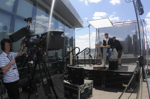 Las instalaciones de ESPN est&aacute;n ubicadas a la orilla del lago de Ontario. (Foto: Pedro Pablo Mijangos/Soy502)