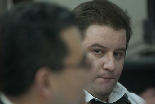 Roberto Barreda prepara la estrategia de defensa a presentar el pr&oacute;ximo 13 de marzo cuando se realice la audiencia para discutir la acusaci&oacute;n presenta por el MP. (Foto: Esteban Biba/Soy502)