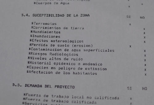 En el documento se indica que la zona no es susceptible a cuestiones naturales.  (Foto: Alejandro Balan/Soy502) 