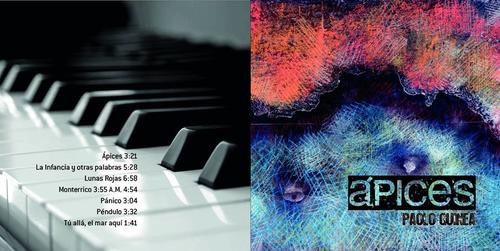 &Aacute;pices, el disco del m&uacute;sico y escritor guatemalteco Paolo Guinea. (Dise&ntilde;o: Proporcionado por Paolo Guinea) 