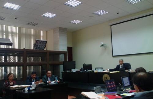 Imagen de la sala facilitada por Ministerio Público.