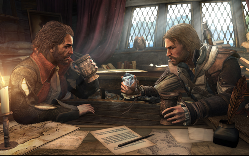 El juego Assassin’s Creed 4: Black Flag promete aventuras tanto en tierra como en mar. 