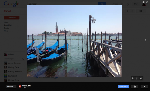 Los botones de acci&oacute;n. (Foto: Google)