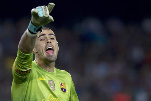 V&iacute;ctor Vald&eacute;s suma apenas 8 goles en 13 juegos durante su &uacute;ltima temporada con el Barcelona.